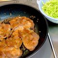 fなるる's cooksnap of when they made 豚ロースのニンニク炒め.