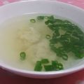 shouko's cooksnap of when they made めんつゆで簡単♫♬すり身のすまし汁♫♬.