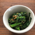 栗丸うさぎ's cooksnap of when they made 菜の花のくるみごま和え.