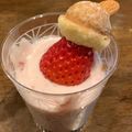 クックEOQSEL☆'s cooksnap of when they made リトルミイ苺ショートケーキグラスデザート.