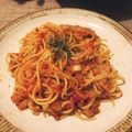 もんレシピ's cooksnap of when they made トマトとツナのアンチョビ入りパスタ.