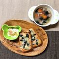 sAix59's cooksnap of when they made 幼児食（1歳〜）しらすトマトピザトースト.