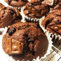 あけっぱ★'s cooksnap of when they made HMで★ダブルチョコマフィン.