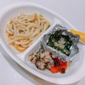 ゆにこーん☆'s cooksnap of when they made 離乳食 後期〜鯛と野菜のホイル蒸し.