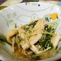 たんこたんきち's cooksnap of when they made 簡単‼水菜と油揚げの煮浸し.