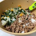 しょーばお's cooksnap of when they made こどもも食べれる野菜たっぷりビビンバ.