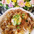 ハナミズキママ's cooksnap of when they made 簡単しらすのマヨソテー丼。卵黄乗せ.