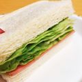 ★ぴよぴよ501★'s cooksnap of when they made レタスたっぷり♡ハムサンドイッチ！.