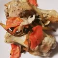 ひろみつばち's cooksnap of when they made 忙しいママに！手羽元と野菜のオーブン焼き.