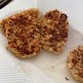 mamechii's cooksnap of when they made 離乳食♪オートミールでメイン！ナゲット風.