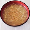 男の子4人のママもっち's cooksnap of when they made 風邪の時に。葛粉と生姜で作る暖かスープ.