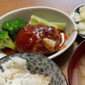 ゆう・しんママ's cooksnap of when they made クリスマスにも！チーズインハンバーグ.