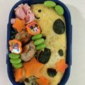 ひぴちゅー's cooksnap of when they made ＊キャラ弁＊キリンさんのオムライス弁当.