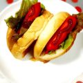 ふうはっちゃん's cooksnap of when they made ソーセージサンド.