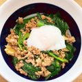 ajun0219's cooksnap of when they made 我が家の肉にら卵丼.