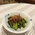 monburan☆'s cooksnap of when they made アスパラバター醤油わさび和え.