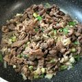 EGUDON's cooksnap of when they made ☆簡単おうち牛丼☆ネギ塩ソースがけ.