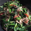 miyu1812's cooksnap of when they made 簡単★ほうれん草とにんじんのバター麺つゆ.