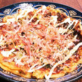 くろあび's cooksnap of when they made 超簡単！生姜焼きリメイクお好み焼き風！.