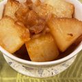 クックhanayu's cooksnap of when they made 大根の煮物をリメイク☆豚バラ大根☆.