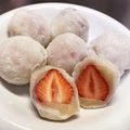 たまちゃん77's cooksnap of when they made レンジで簡単♡白玉粉で作るいちご大福.
