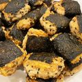 CCAOSA's cooksnap of when they made 鶏ミンチのスタミナ磯辺揚げ！！.