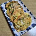 ねこのおかあさん☆'s cooksnap of when they made 卵とはんぺんのふわふわ焼き.