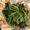 のんのんʕ•ᴥ•ʔ's cooksnap of when they made 子供も喜ぶ♪ほうれん草の胡麻和え.