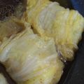 よぉぎゅると's cooksnap of when they made 簡単★豆腐入り和風ロール白菜.