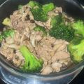 586tomo's cooksnap of when they made ブロッコリーと豚肉のオイスターソース炒め.