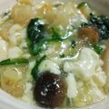 ☆☆いるかー's cooksnap of when they made 優しい味☆海老とホウレン草のトロッと豆腐.
