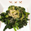 リッツパーティー's cooksnap of when they made 簡単ほうれん草の胡麻和え.