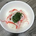 みりん調味料's cooksnap of when they made ももちゃんの大根とカニカマのサラダ.