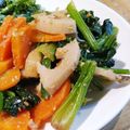 mummypig's cooksnap of when they made シャキシャキ蓮根とほうれん草の胡麻和え.