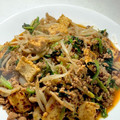 ♪ゆかたん♡'s cooksnap of when they made ひき肉と厚揚げの焼き肉のタレ炒め.
