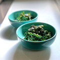 かっちゃん杉's cooksnap of when they made 春菊とわかめの和風マヨサラダ＊簡単.