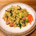 もんレシピ's cooksnap of when they made 栄養たっぷり！チンゲンサイのチャーハン.
