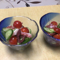 明日の風☆'s cooksnap of when they made ♪たこときゅうりの酢の物♪.