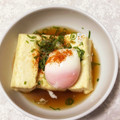 イーちゃん☆'s cooksnap of when they made 揚げだし豆腐に温泉卵をとろーり.