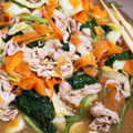 クック甘党。's cooksnap of when they made 簡単！豚肉とほうれん草の中華旨煮.