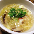 ちゃちゃまる26's cooksnap of when they made 竹輪と長ネギの中華風かき玉汁.