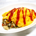 ＠迷子＠'s cooksnap of when they made ひじき煮リメイク☆和風オムライス☆.