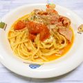 ＠迷子＠'s cooksnap of when they made 楽早☆トマトとモッツァレラチーズのパスタ.