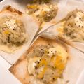 HANa☆K's cooksnap of when they made ワンタンの皮でツナマヨピザ★.