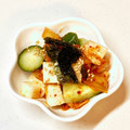 にきけん's cooksnap of when they made すぐでき一品！きゅうりと長芋キムチ和え.