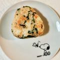 スーパーリンクス's cooksnap of when they made ✿鮭＆大葉✿おにぎり.