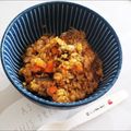 ashidama's cooksnap of when they made 炊飯器で簡単！鯖缶カレーピラフ.