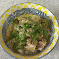クロクロクローバー's cooksnap of when they made 焼き鯖茶漬け.
