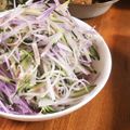 低カロ探検隊's cooksnap of when they made 紫大根のサラダ.