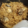 りりり621's cooksnap of when they made 家の 牡蠣ご飯.